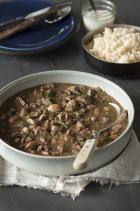 Beef Stroganoff with Cauliflower Rice