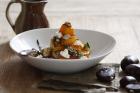 Easy roasted chestnut, pumpkin and ricotta salad