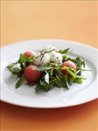 Watercress and Watermelon Salad