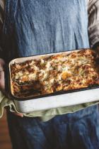 Vegetable Lasagna by Jody Vassallo from her book The Yogic Kitchen