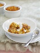 Gluten Free Apple and Polenta Crumble