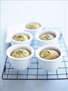 Zucchini, Yoghurt & Rosemary Pots