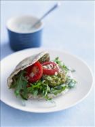 Seeded Falafels with Cucumber Dressing